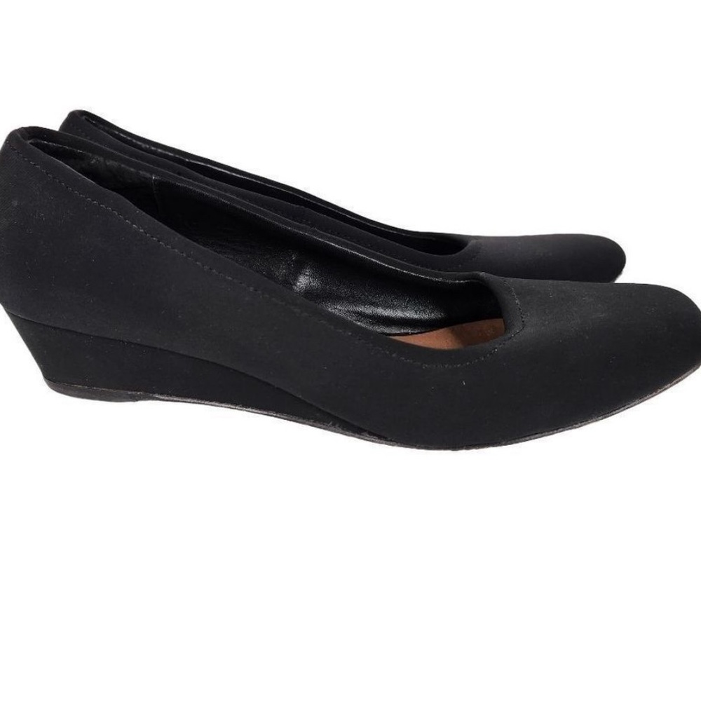 Donald J. Pliner Pisa Heeled Flats Black 8